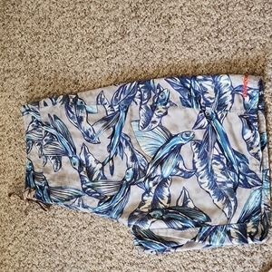Men's Patagonia Wavefarer® Boardshorts 20" excellent condition- fish pattern